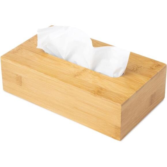 Design Tissue Box Holder - Modern, Minimalist, and Durable Wooden Tissue Box - Picture 1 of 7